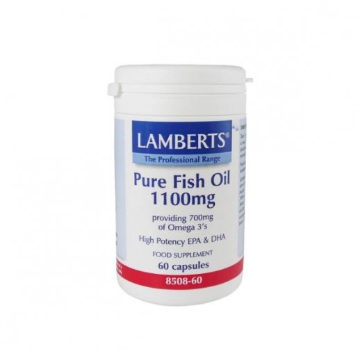 Lamberts Pure Fish Oil 1100mg 60 cápsulas