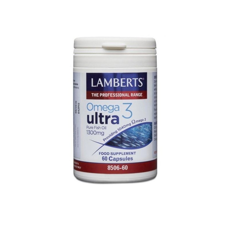 Lamberts Ultra Omega 3 1300mg 60 cápsulas