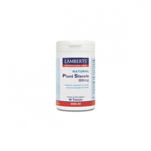 Lamberts Natural Plant Sterols 800mg 60 comprimidos