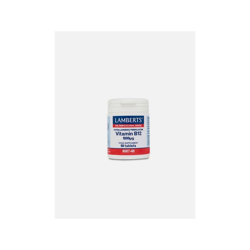 Lamberts Vitamina B12 1000mcg 60 comprimidos