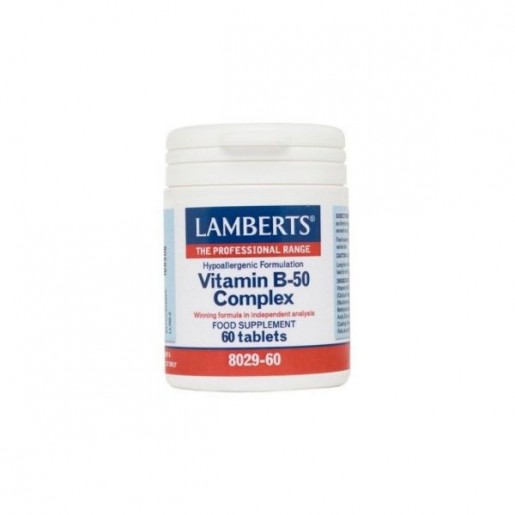 Lamberts Vitamina B-50 Complex 60 Comprimidos