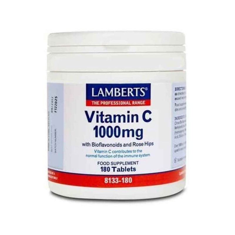 Lamberts Vitamina C 1000mg Time C/ Bioflavonóides 180 Comps