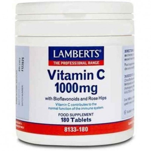 Lamberts Vitamina C 1000mg Time C/ Bioflavonóides 180 Comps