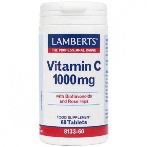 Lamberts Vitamina C 1000mg Time C/ Bioflavonóides 60 Comps