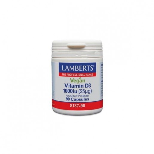 Lamberts Vegan Vitamina D3 90 Cápsulas