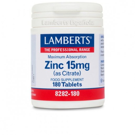 Lamberts Zinco 15mg 180 Tabs