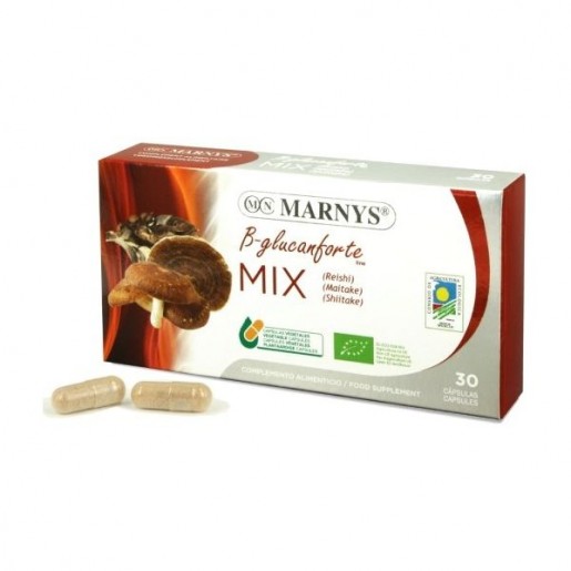 Marny's Bio B-Glucanforte Mix Mushrooms 30 cápsulas
