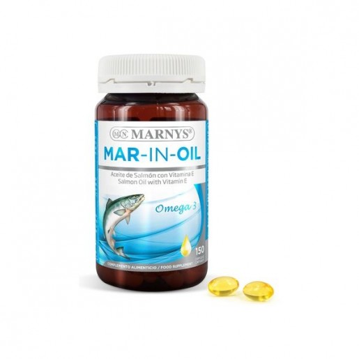 Marnys Mar In Oil (óleo de Salmão) 150 Pérolas de 500mg