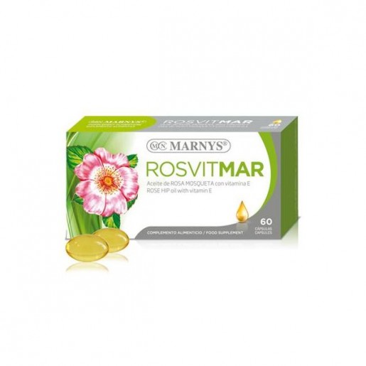 Marny's Óleo de Rosa Mosqueta 500mg 60 Cápsulas