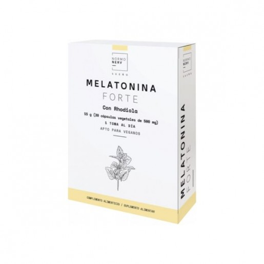 Herbora Melatonina Forte com Raiz de Ouro 30 Cápsulas de 1mg