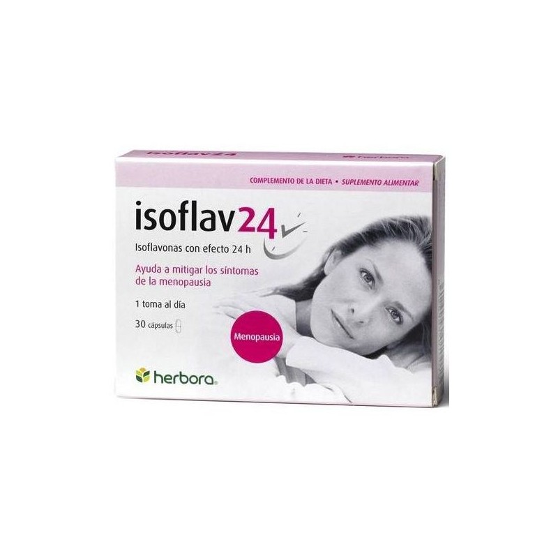 Herbora Isoflav 24 - 30 cápsulas