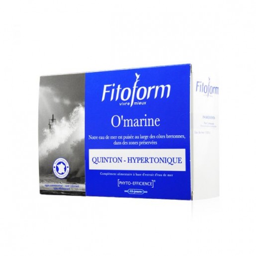 Fitoform O'Marine Hipertónica 30 Ampolas