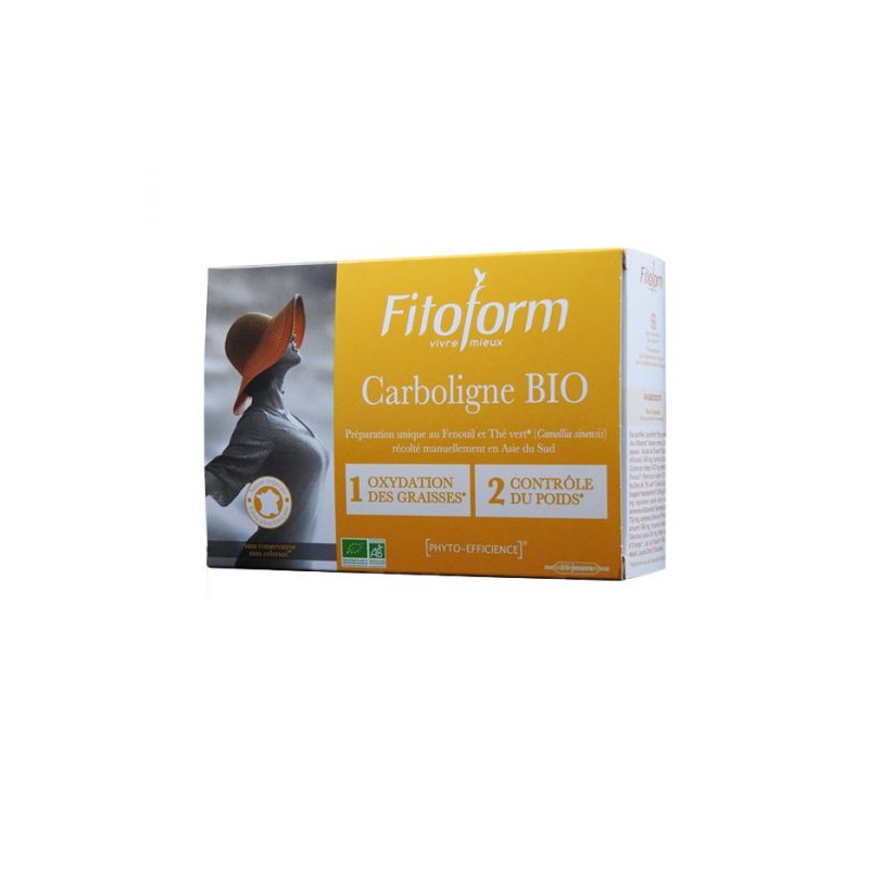Fitoform Carboligne 20 Ampolas