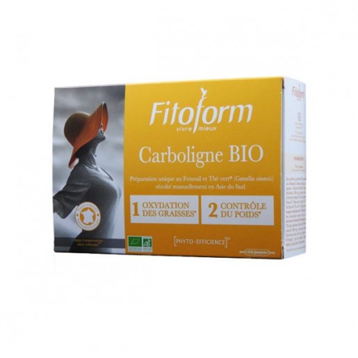 Fitoform Carboligne 20 Ampolas