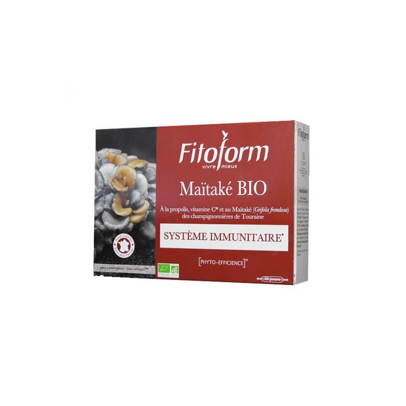 Fitoform Maïtaké BIO 20 Ampolas