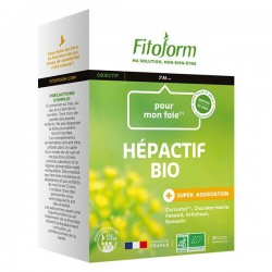Fitoform Hepactif Bio Drenagem Hepática e Digestão 20 Ampolas