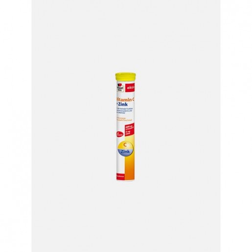 Doppel Herz Vitamina C + Zinco 15 Comprimidos Efervescentes