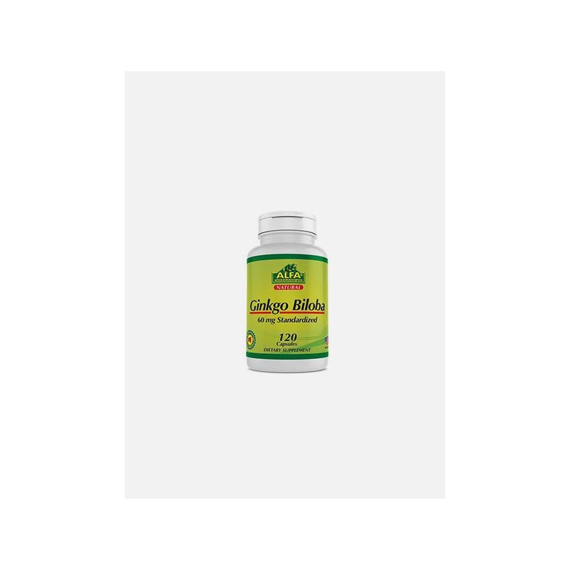 Alfa Vitamins Ginkgo Biloba 120 cápsulas