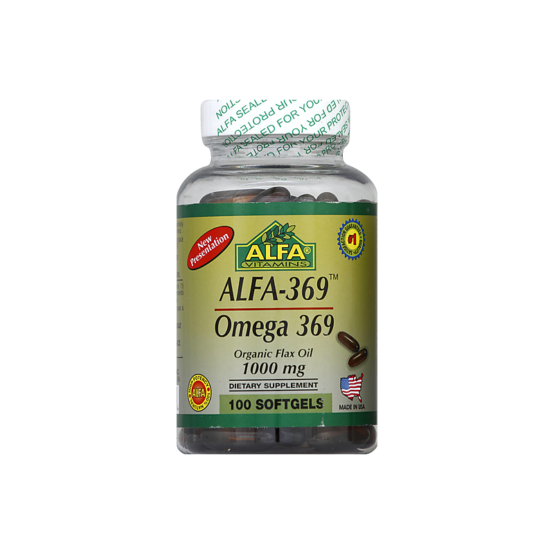 Alfa Vitamins Omega 3-6-9 100 cápsulas