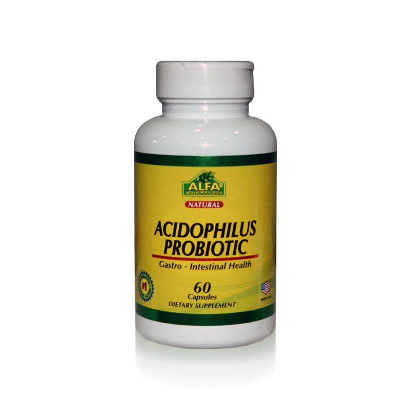 Alfa Vitamins - ACIDOPHILUS PROBIOTIC 60 cápsulas