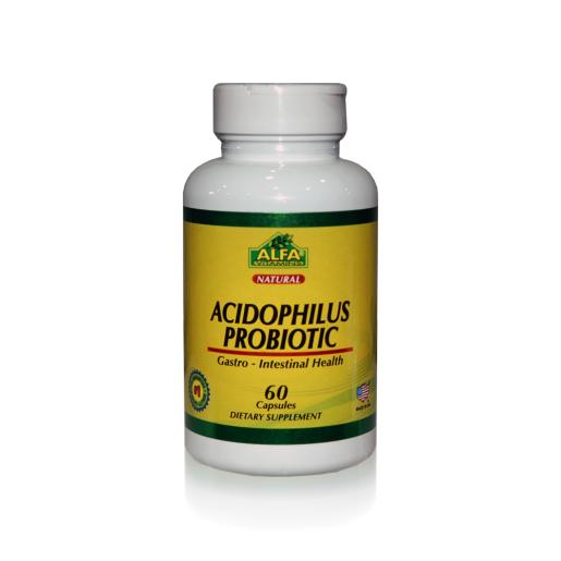 Alfa Vitamins - ACIDOPHILUS PROBIOTIC 60 cápsulas