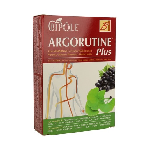 Intersa Argorutine Plus 20 ampolas