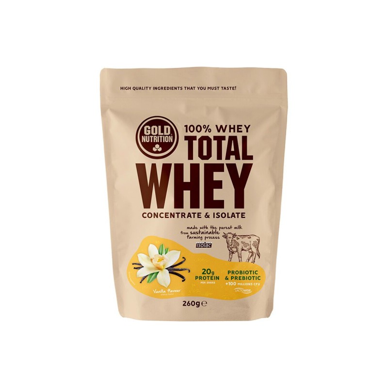 Gold Nutrition Total Whey 260g - Vanilla