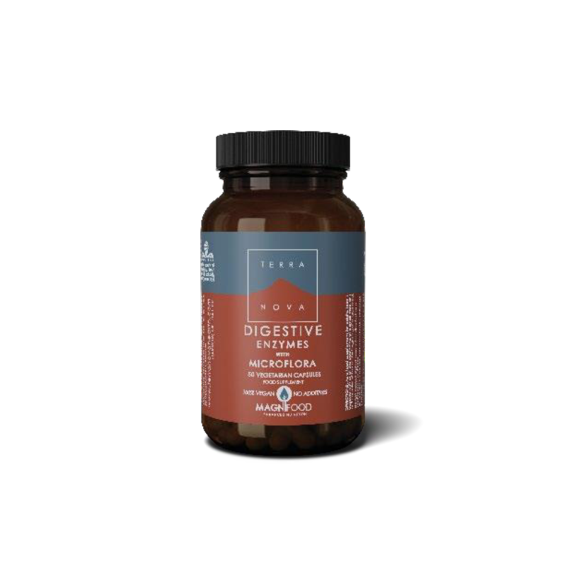 Terra Nova Digestive Enzyme 50 cápsulas