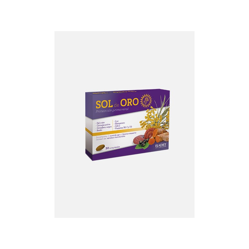 ELADIET SOL DE ORO – 30 COMPRIMIDOS