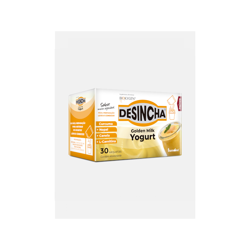 Fharmonat Biokygen Desincha Golden Milk Yogurt 30 Saquetas