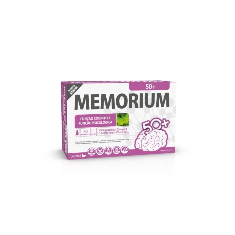 Dietmed Memorium 50+ 30 Ampolas