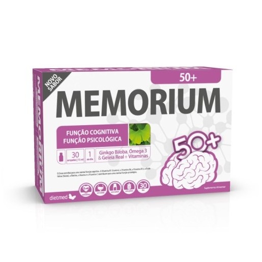 Dietmed Memorium 50+ 30 Ampolas