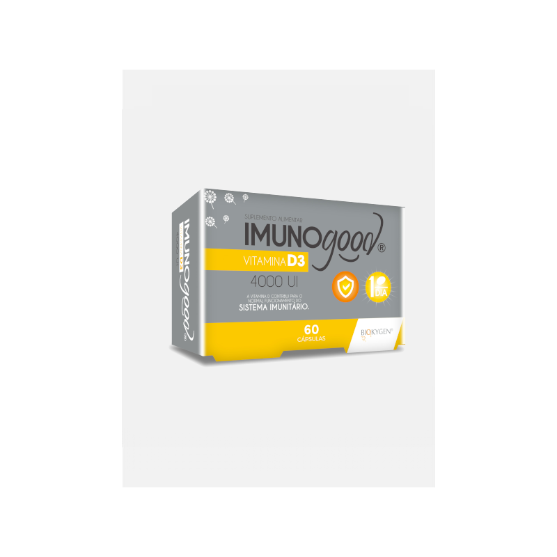 Biokygen Imunogood Vit D3 4000IU 60 Cápsulas