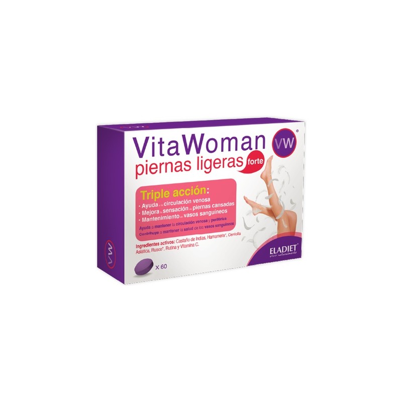 Eladiet Forte Vitawoman Light Legs 60 Comprimidos