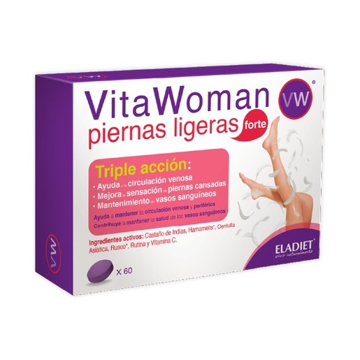 Eladiet Forte Vitawoman Light Legs 60 Comprimidos