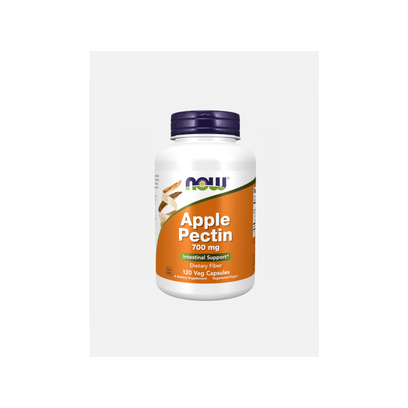 Now Apple Pectin 700mg 120 Cápsulas