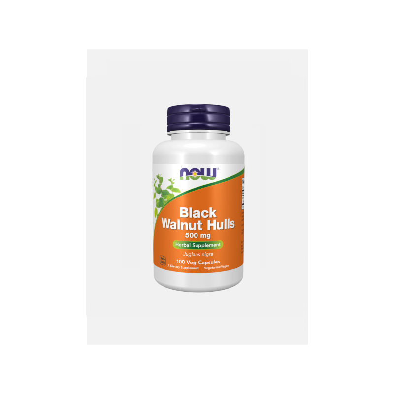 Now Black Walnut 500mg 100 Cápsulas