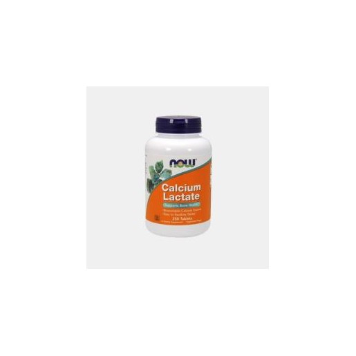 Now Calcium Lactate 650mg 250 Cápsulas