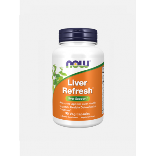 LIVER REFRESH – 90 VEG CÁPSULAS – NOW