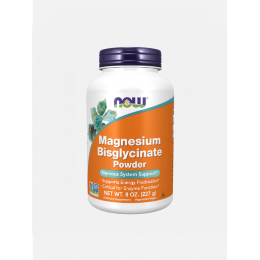 MAGNESIUM BISGLYCINATE POWDER – 227 G – NOW