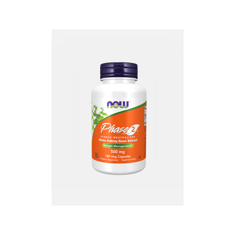 PHASE 2 500MG – 120 CÁPSULAS – NOW