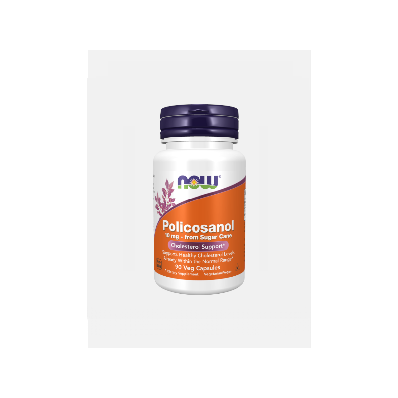Now Policosanol 10mg 90 Cápsulas Vegetais