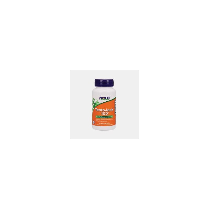 Now TestoJack 100 60 Cápsulas Vegetais