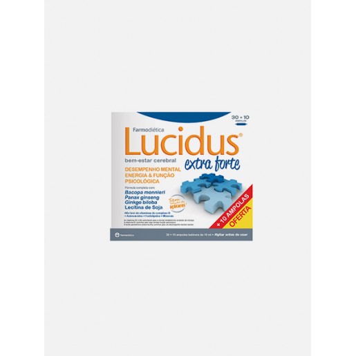 Farmodietica Lucidus Extra Forte 30 Ampolas + 10 Ampolas