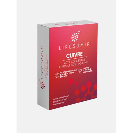 LIPOSOMIA CUIVRE – 30 CÁPSULAS