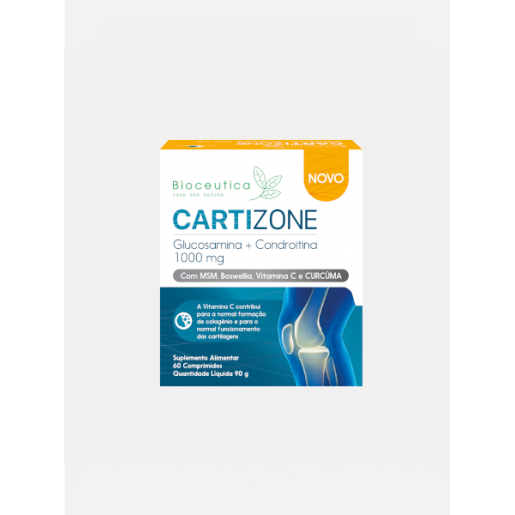 Bioceutica Cartizone Glucosamina + Condroitina 60 Comprimidos