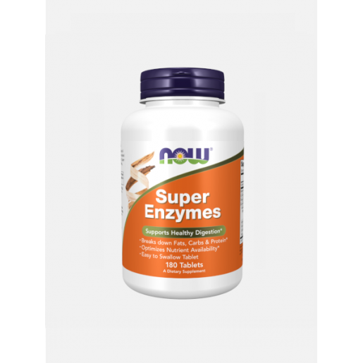 Now Super Enzyme 180 comprimidos