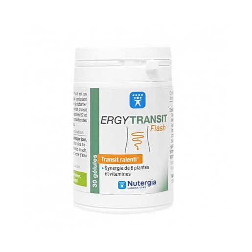 Nutergia Ergytransit Flash 30 Cápsulas