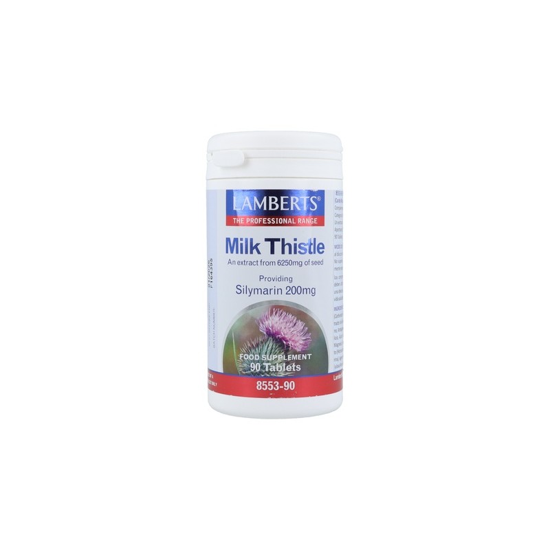 Lamberts Cardo Mariano 6250mg 90 Comprimidos