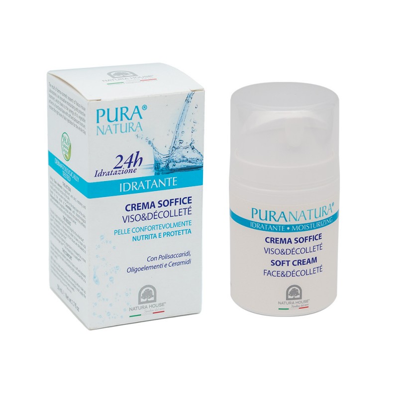 Pura Natura Creme hidratante 24 horas 50ml
